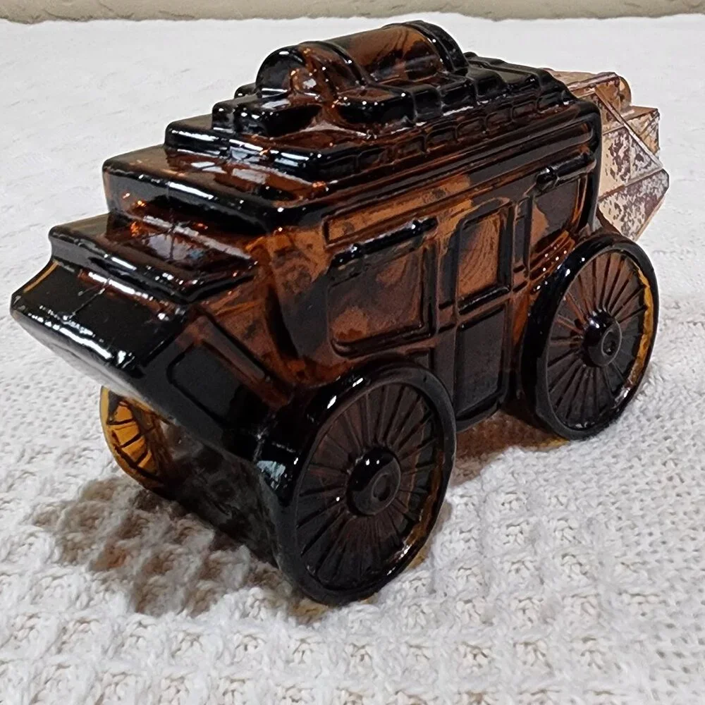 Vintage Avon Western STAGECOACH Collectors Empty Collectible Bottle